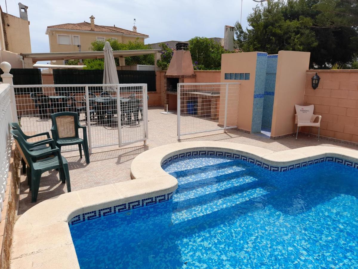 Chalet Muy Cerca De La Playa Con Piscina Privada Dehesa de Campoamor  외부 사진